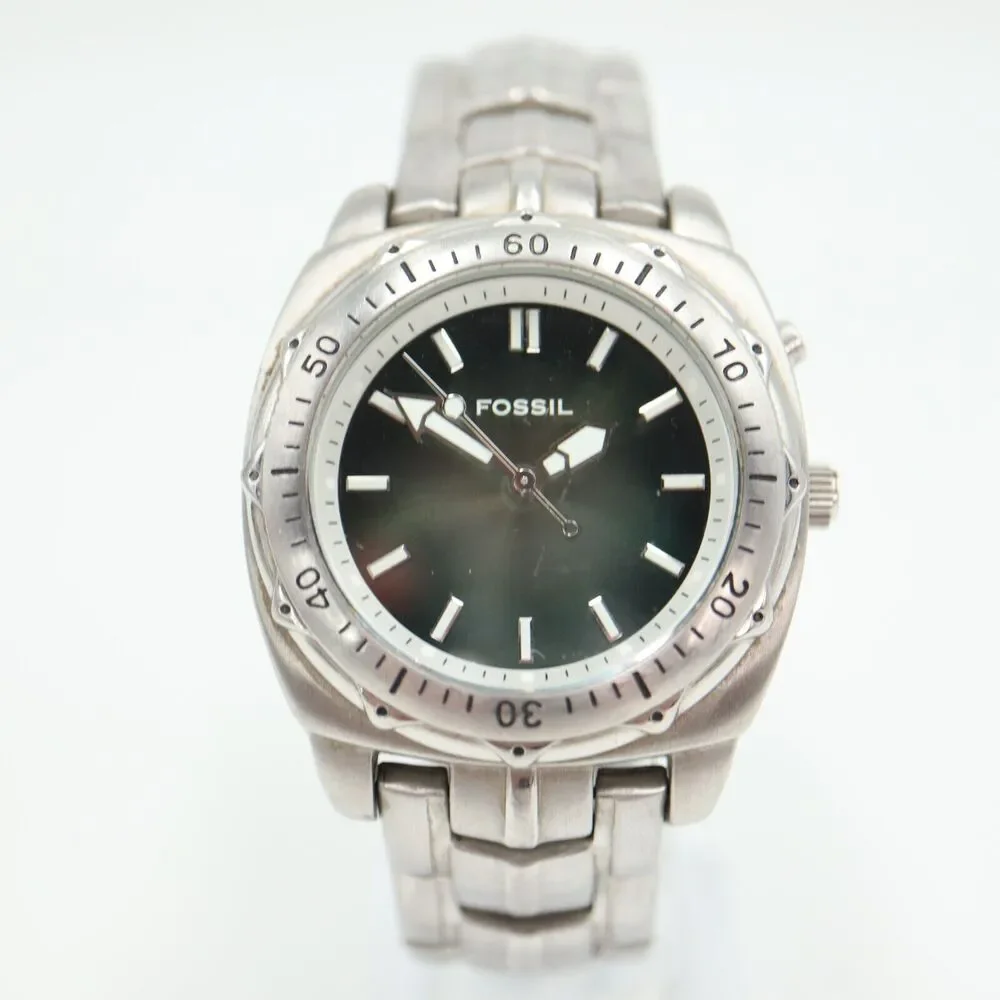 Fossil Men's Kaleido Watch 39mm Sunburst LCD Changing AM-3657 w New Battery